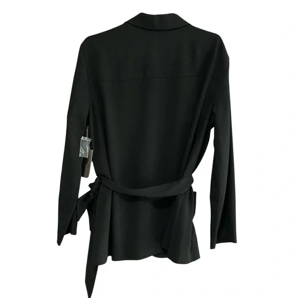 Vince Camuto Black Belted Blazer Elegant – Size M – NWT - Picture 7 of 14